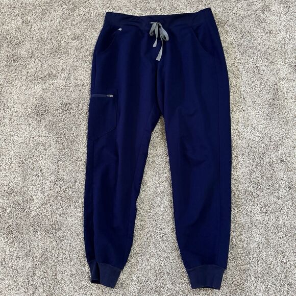 FIGS Zamora 2.0 Jogger Scrub Pants Navy Blue W18SW2005 PO 3641 Size Medium - Picture 1 of 12